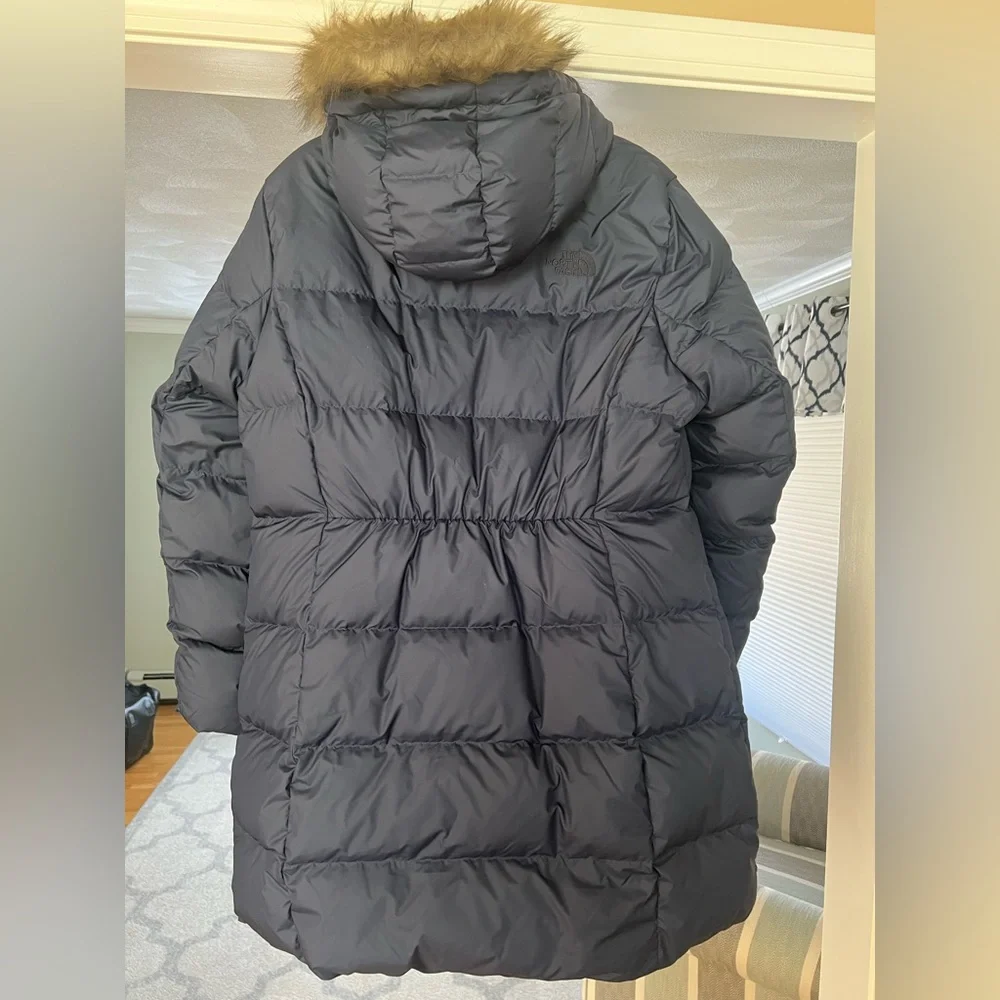 Women’s North Face puffer jacket jet sz XXL - Picture 3 of 9